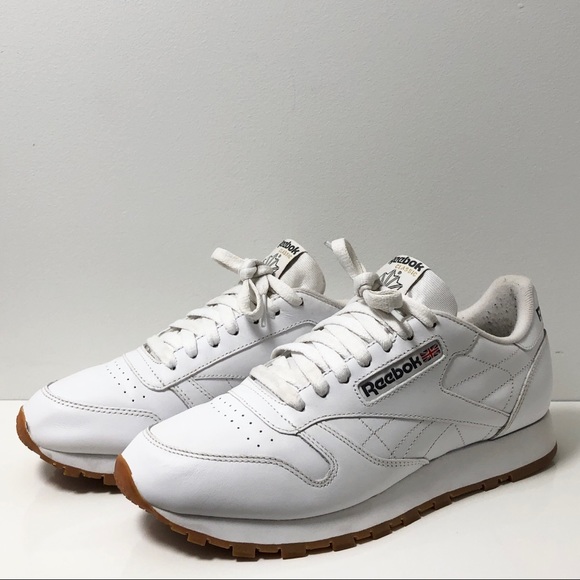 REEBOK CLASSIC LEATHER SNEAKERS - Picture 6 of 11